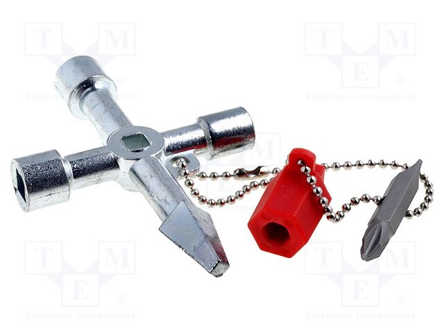 Key; for control cabinets; 90mm