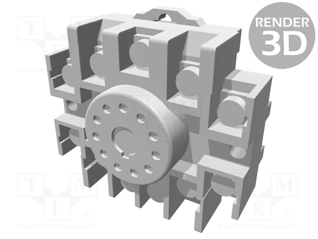 Socket; PIN: 11; Mounting: DIN; Series: KRPA