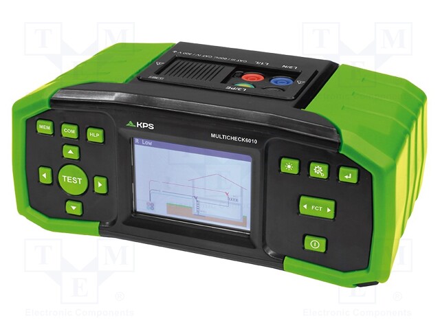 Meter: appliance meter; colour,LCD,TFT 3,5" (320x480); USB; 3kg