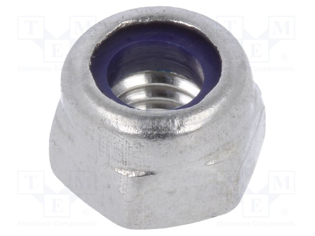 Nut; hexagonal; M4; A2 stainless steel; Pitch: 0,7; 7mm; BN: 637