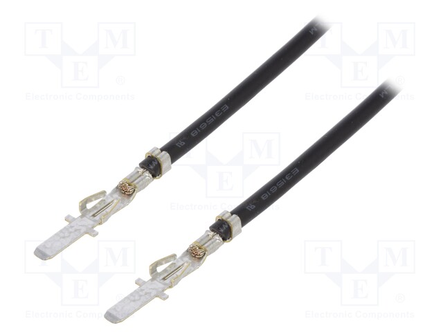 Contact; male; 16AWG; SABRE; tinned; Contacts ph: 7.5mm; Len: 0.15m