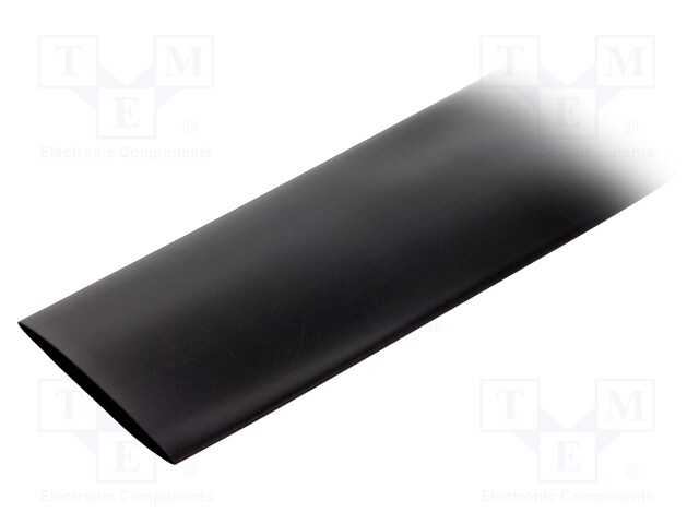 Heat shrink sleeve; 2: 1; 38.1mm; L: 0.15m; black; polyolefine