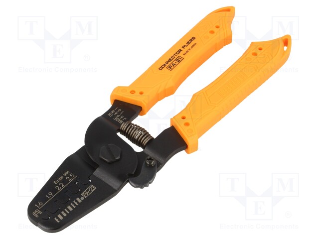 Tool: for crimping; non-insulated terminals,terminals