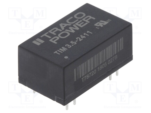 Converter: DC/DC; 3.5W; Uin: 18÷36V; 5VDC; Iout: 700mA; DIP16; 7g