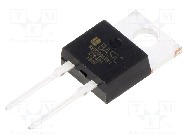 Diode: Schottky rectifying; SiC; THT; 650V; 20A; TO220-2; tube