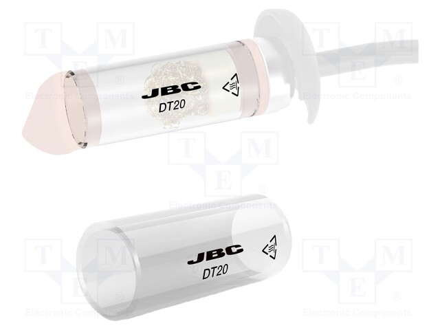 Glass tube; for desoldering; 2pcs.