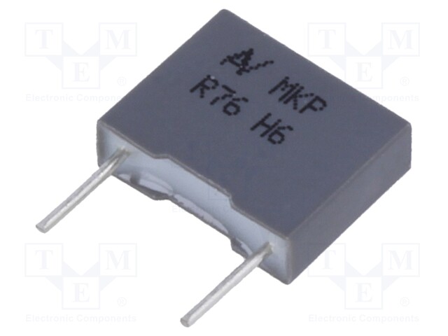 Capacitor: polypropylene; 1nF; 7.5mm; ±5%; 10x3x8mm; -55÷105°C