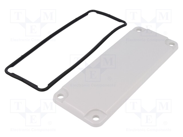 Side panel; X: 85mm; Y: 216mm; Z: 10mm; grey