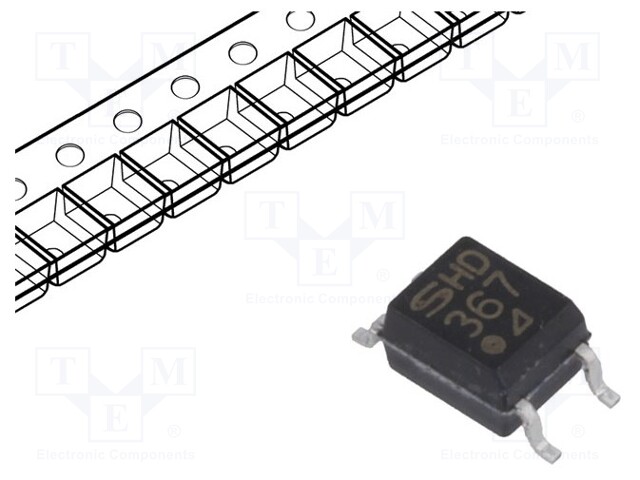 Optocoupler; SMD; Channels: 1; Out: transistor; Uinsul: 3.75kV