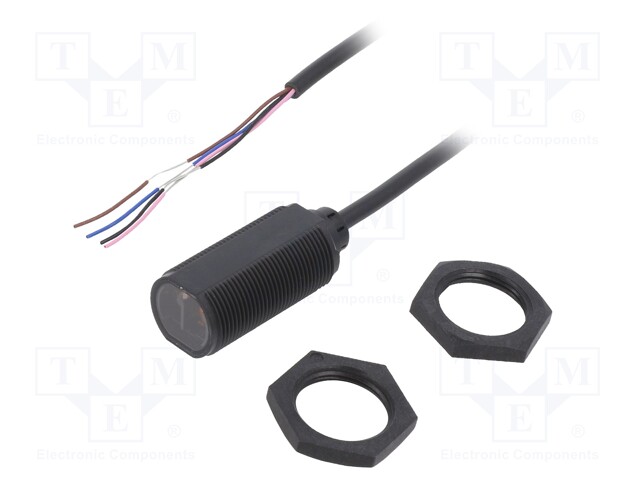 Sensor: photoelectric; straight; Range: 0÷0.3m; PNP; Usup: 10÷30VDC