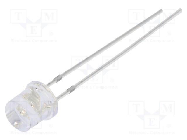 LED; UV; 140°; 20mA; P: 114mW; 360-370nm; THT; 3÷3.8VDC