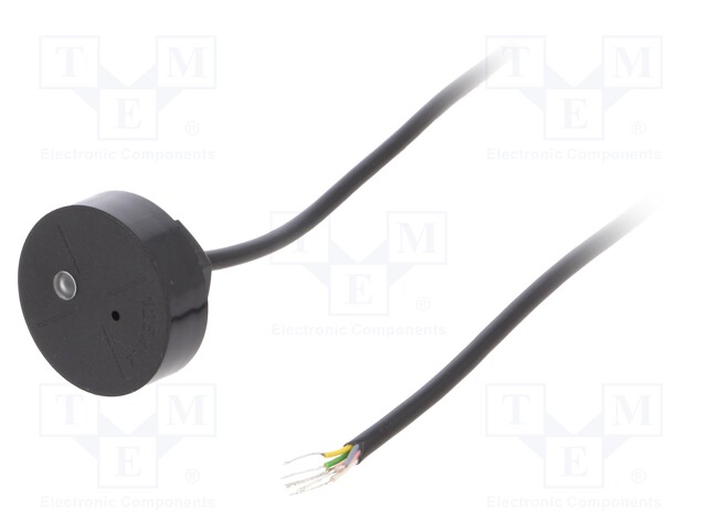 RFID reader; built-in buzzer; 36x2x26.7mm; 1-wire; 12V; f: 125kHz
