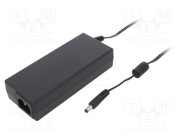 Power supply: switched-mode; 12VDC; 10A; Out: 5,5/2,1; 120W; 0÷40°C