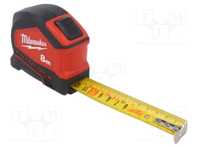 Measuring tape; L: 8m; Width: 25mm