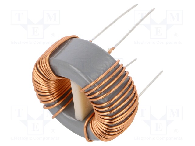 Inductor: wire; THT; 3.3mH; 2.8A; 60mΩ; 230VAC; 26x8mm; -20÷+50%