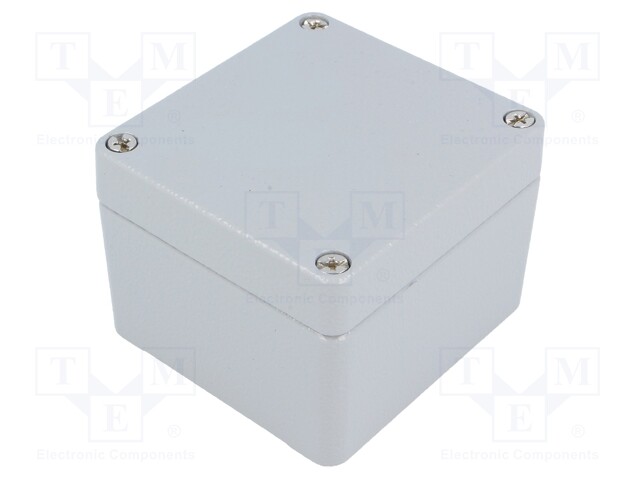 Enclosure: multipurpose; X: 75mm; Y: 80mm; Z: 57mm; ALUEIN; aluminium