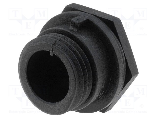 Connector: circular; socket; male; PIN: 8; w/o contacts; IP68; 125V