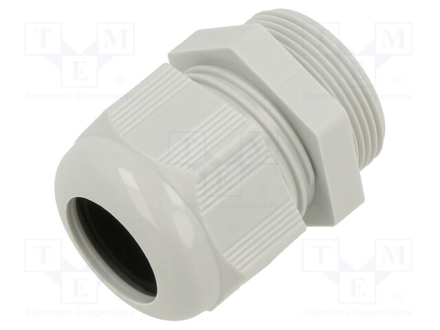 Cable gland; M32; 1.5; IP68; polyamide; grey