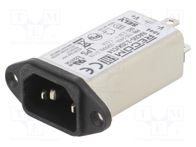 Converter: AC/DC; 5W; Uout: 3.3VDC; Iout: 1.51A; 76%; 85÷264VAC; 56g