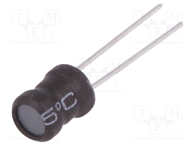 Inductor: wire; THT; 10uH; 4.7A; ±10%; Ø6.5x8.5mm; vertical