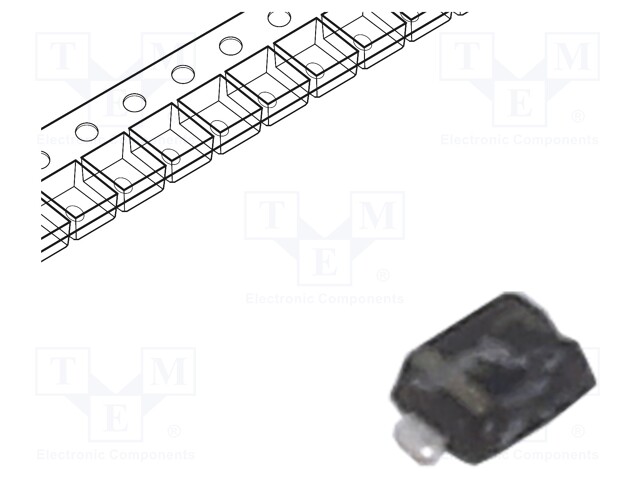 ESD Protection Device, SOD-923, 2 Pins, 3.3 V, 300 mW, ESD9B Series