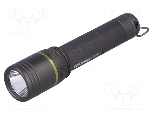 Torch: LED; No.of diodes: 1; 15/100lm; Ø25.4x111mm; Colour: black