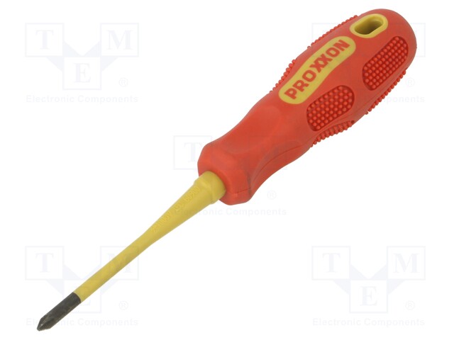 Screwdriver; Phillips; insulated; PH1; Blade length: 80mm