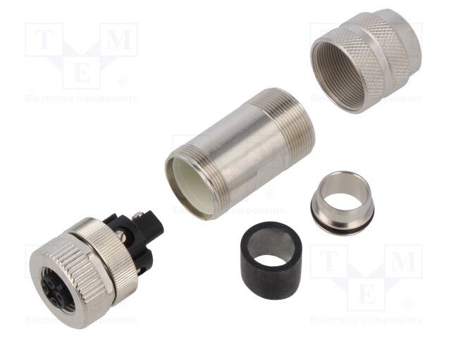 M12 plugs and sockets AB-C5-M12FSB-PG11-SH-AU