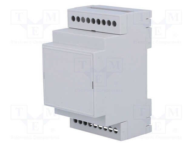 Enclosure: for DIN rail mounting; Y: 90mm; X: 53mm; Z: 53mm; PPO