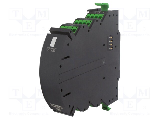 Module: power module; 24VDC; DIN; IP20; 0÷55°C; MICO