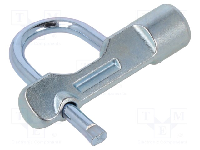 Padlock; shackle; toolboxes,distribution boxes; Key code: T9