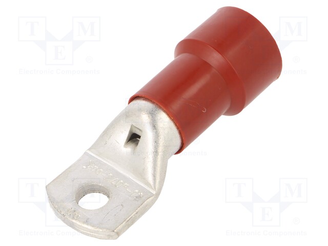 Tip: ring tube; M12; Ø: 13mm; 240mm2; crimped; for cable; insulated