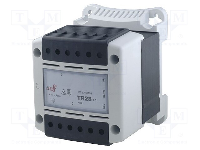 Transformer: safety; 500VA; 230/400VAC; 24V; Usec.2: 48V