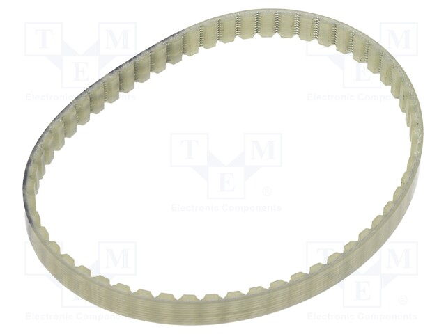 Timing belt; AT5; W: 8mm; H: 2.7mm; Lw: 280mm; Tooth height: 1.2mm