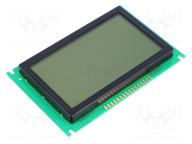 Display: LCD; graphical; 240x128; FSTN Positive; 100x65x12.3mm