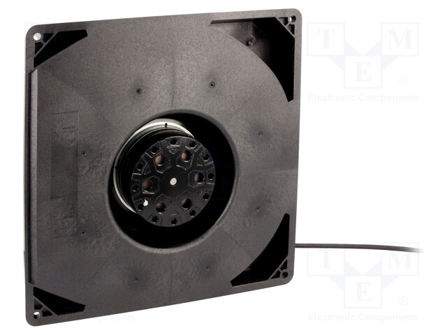 Fan: AC; radial; 230VAC; 220x220x56.2mm; 198m3/h; 63dBA; 2700rpm