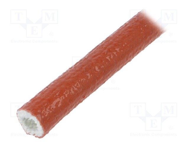 Conduit; ØBraid : 16mm; L: 1m; -55÷260°C; Øout: 22mm; Body: red