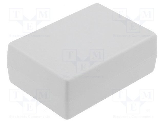 Enclosure: multipurpose; X: 48mm; Y: 67mm; Z: 25mm; polystyrene; grey