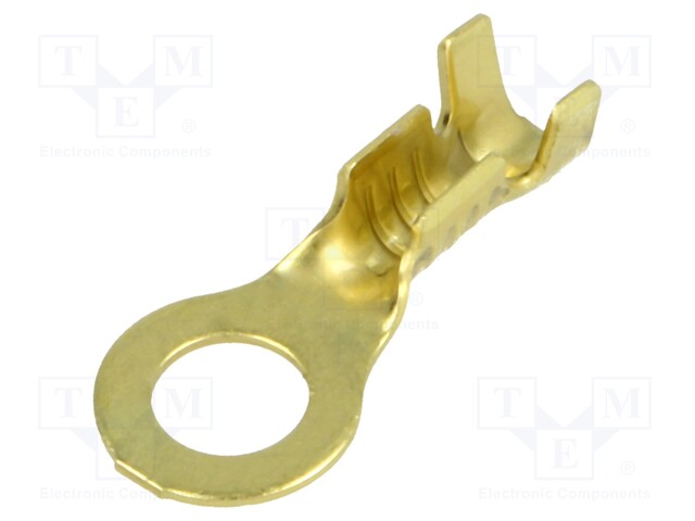 Ring terminal; M5; 1÷2.5mm2; crimped; for cable; non-insulated