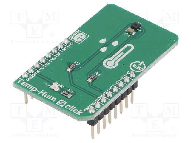 Click board; humidity/temperature sensor; I2C; SHTC3; 3.3VDC