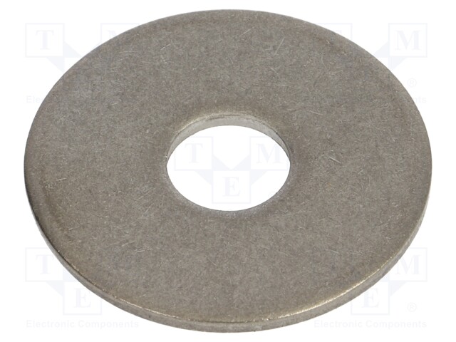 Washer; round; M10; D=10.5mm; h=2mm; A2 stainless steel; BN: 83897