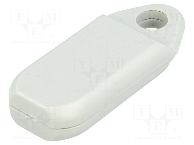 Enclosure: for remote controller; X: 16mm; Y: 40mm; Z: 8mm; ABS; grey