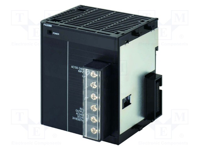 Module: mains; Mounting: DIN; 85÷264VAC; Application: CJ series