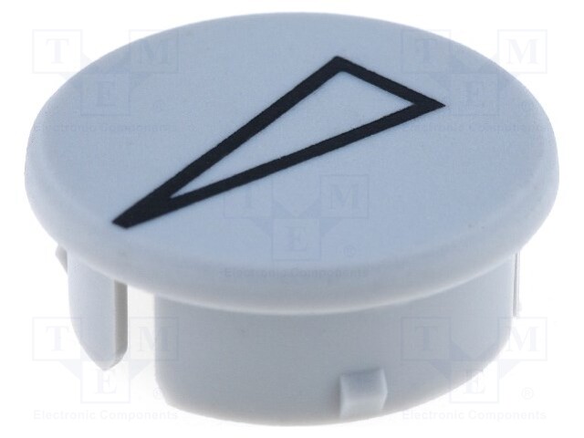 Cap; with pointer; polyamide; grey; Application: for G21G knobs