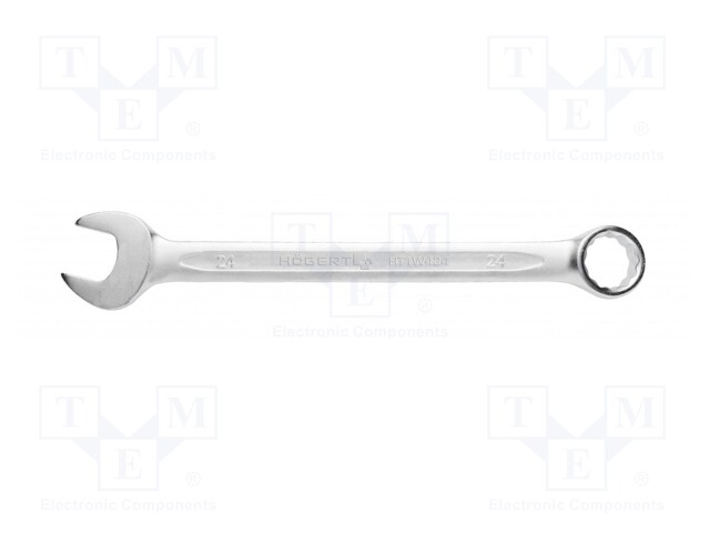 Wrench; combination spanner; 24mm; Chrom-vanadium steel