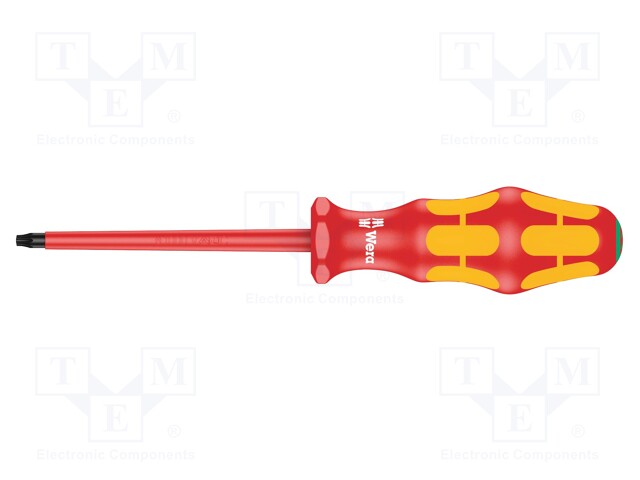 Screwdriver; insulated; Torx®; TX25; Blade length: 100mm; 1kVAC