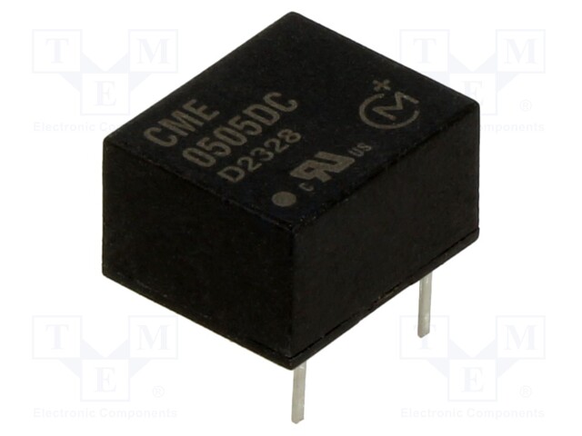 Isolated Board Mount DC/DC Converter, ITE, 1 Output, 750 mW, 5 V, 150 mA