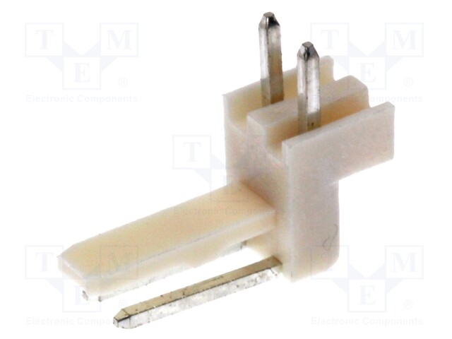 Socket; wire-board; male; Mini-Latch; 2.5mm; PIN: 2; THT; 250V; 3A