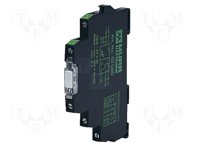 Converter: analog signals; DIN; 0÷20mA; 19.2÷28.8VDC; 0÷60°C