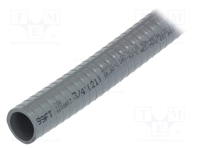Protective tube; ØBraid : 26mm; PVC; L: 30m; -20÷80°C; Øint: 21mm